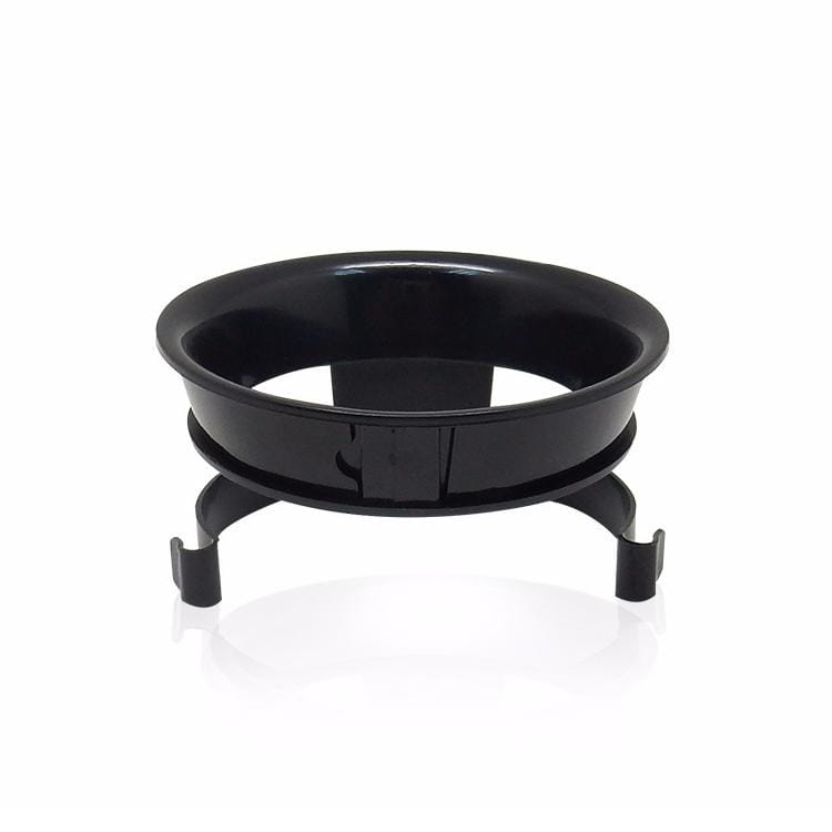 Semi-automatic Coffee Machine Handle Cloth Powder Grinder Machine Quantitative Ring Anti-fly Powder Ring (Black)