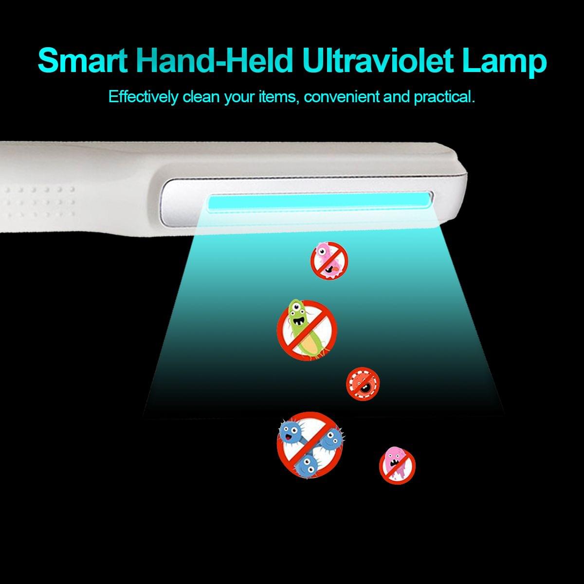 Smart Ultraviolet Wand Purifier Portable Handheld UV Light