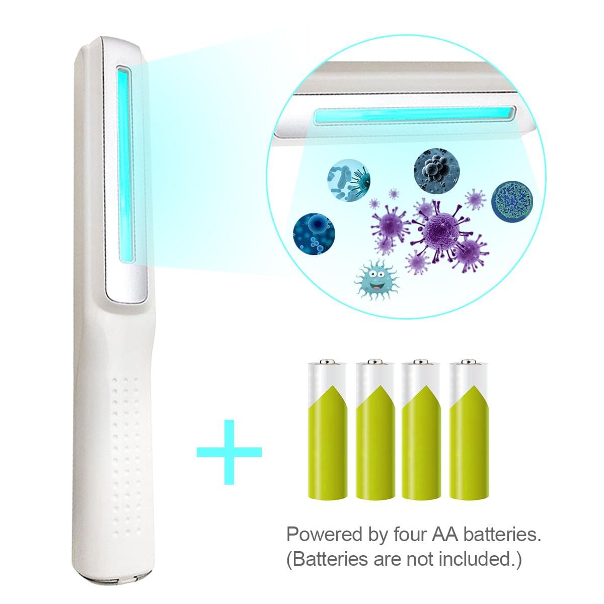 Smart Ultraviolet Wand Purifier Portable Handheld UV Light