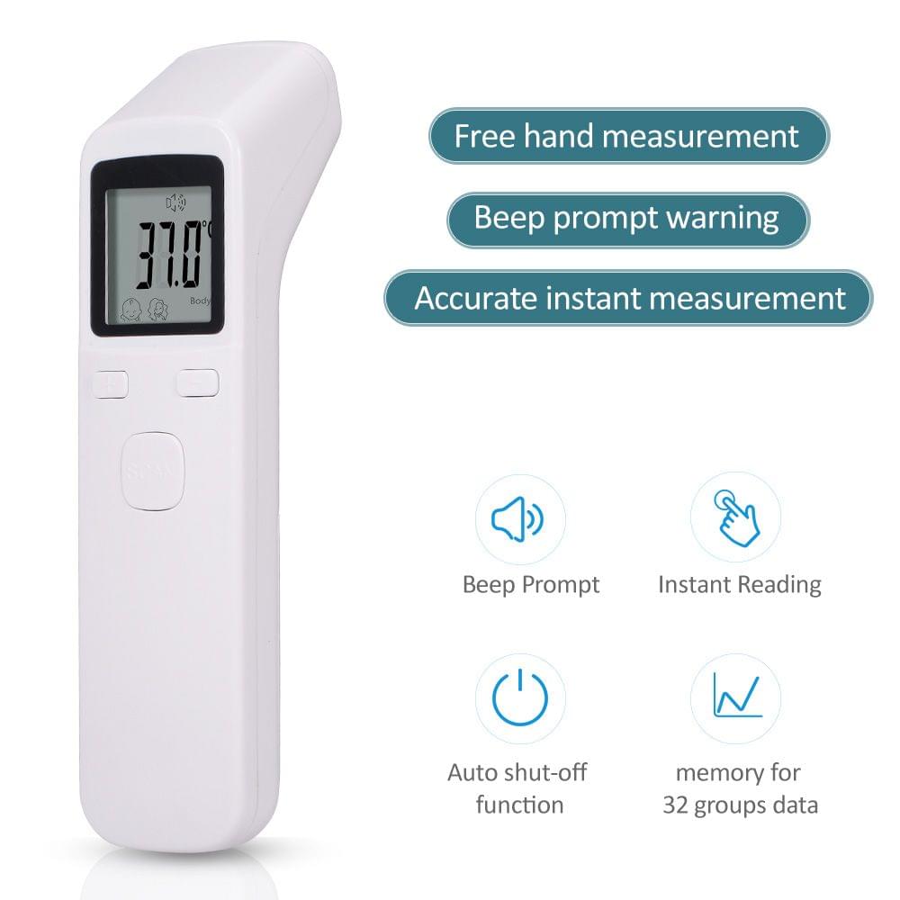 Infrared Forehead Thermometer for Baby Kids Adult Handheld