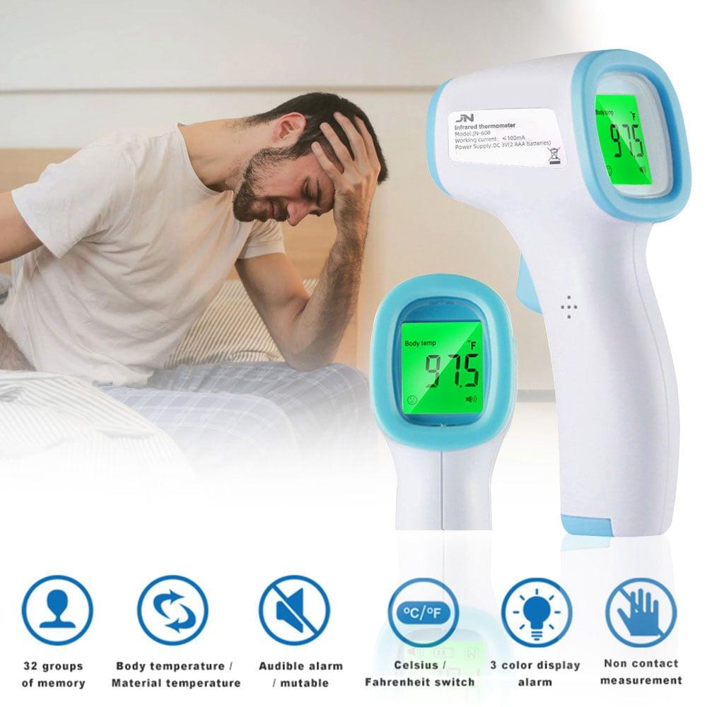 Non-contact Infrared Thermometer Tricolor LCD Screen 32