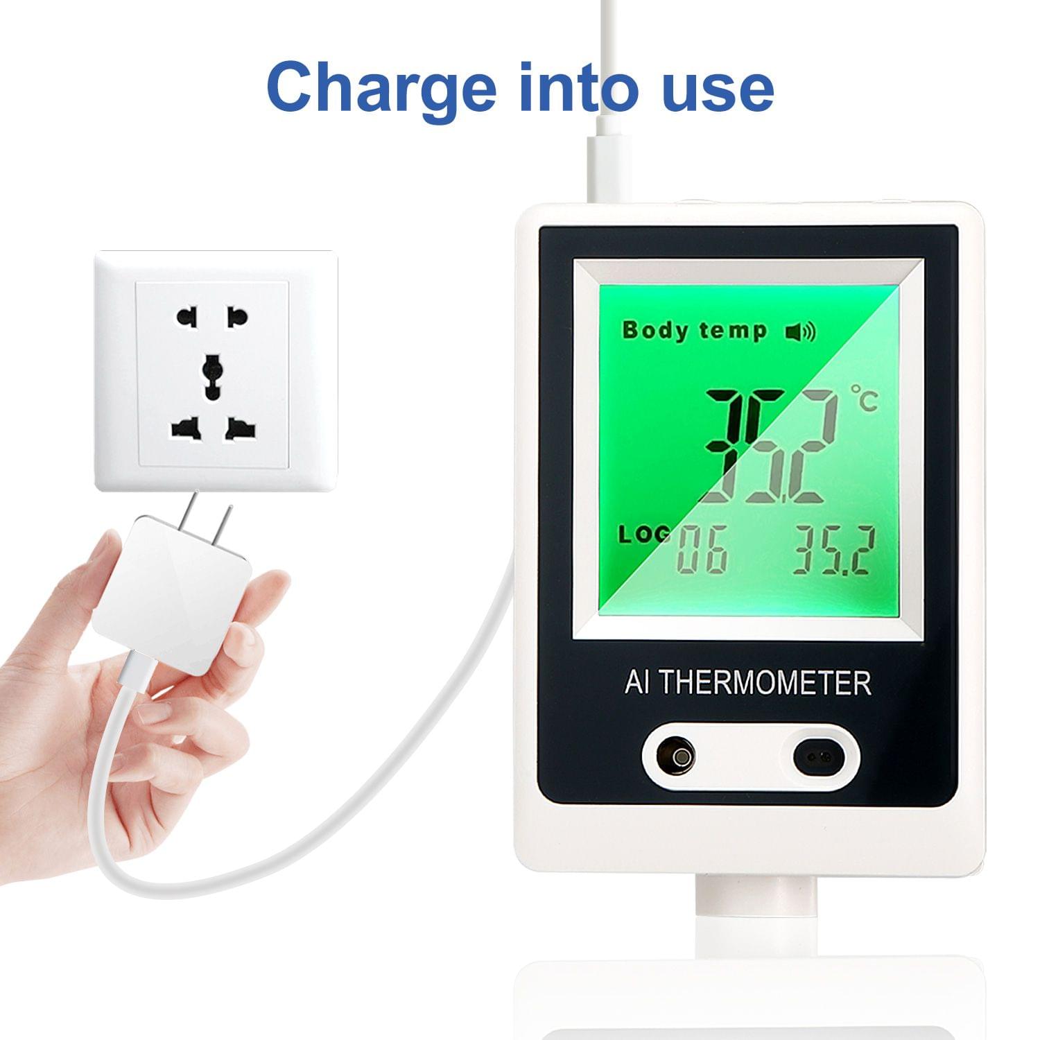 Auto Intelligent Non-contact Infrared Thermometer Audio Note