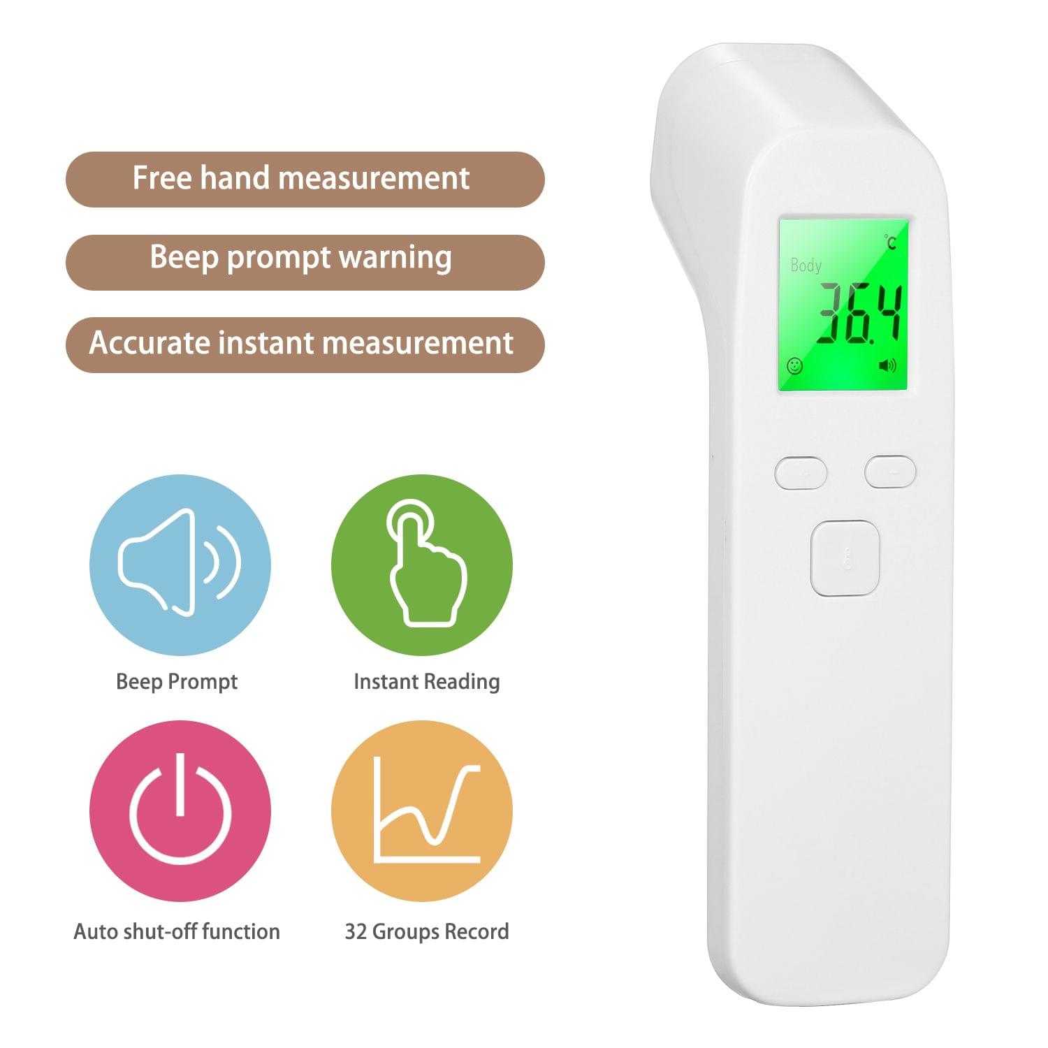 Ear Forehead Non Contact Thermometer Handheld Mini Digital