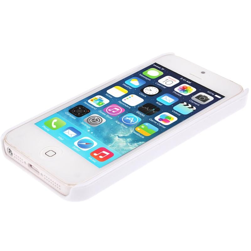 DIY 3D Sublimation Machine Blanks White Back Case Cover  for iPhone 5 & 5S (White)