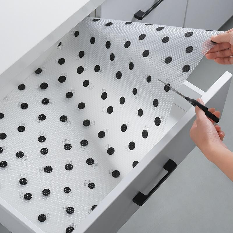 3 PCS Kitchen Pattern Oil-proof  Waterproof Cuttable Cabinet Mat Wardrobe Shoe Cabinet Moisture-proof Mat (Forest)