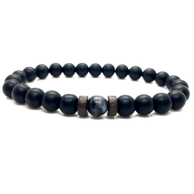 Men Bracelet Natural Moonstone Bead Tibetan Buddha Bracelet chakra Lava Stone Diffuser Bracelets Men Jewelry gift Drop Shipping (7)