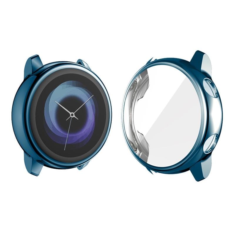 For Samsung Active Watch Full Coverage TPU Protective Case (Blue)