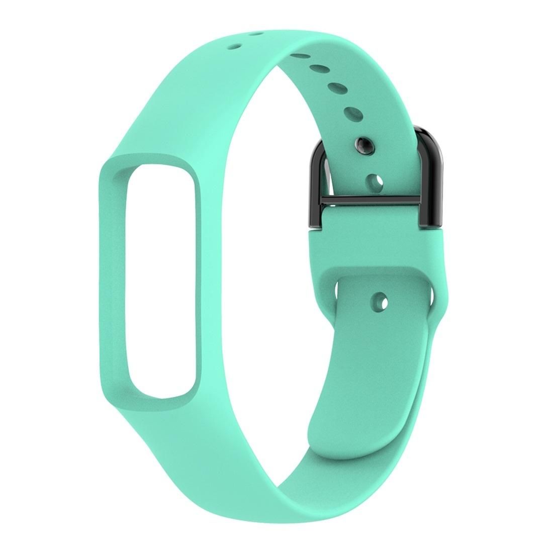 Smart Watch Pure Color Silicone Wrist Strap Watchband for Galaxy Fit-e (Mint Green)