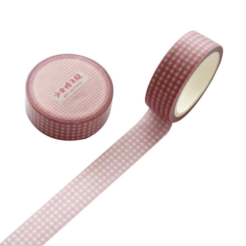 2 PCS 1.5cm Wide Cartoon DIY Scrapbooking Sticker Label Masking Tape (Style7)