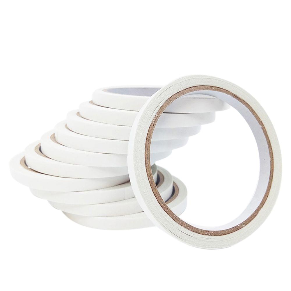 5PCS White 7mm Double Sided Tape Package Double-faced - 7mm 5pcs