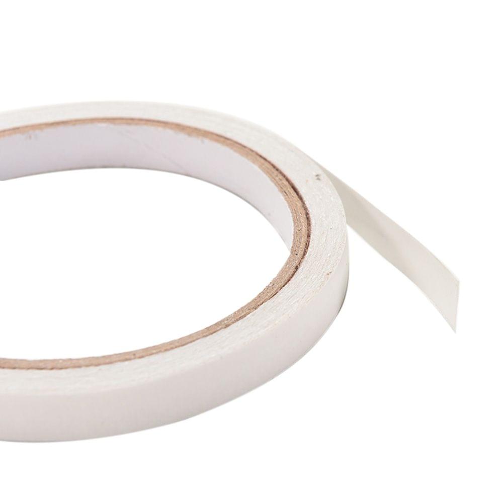 5PCS White 10mm Double Sided Tape Package Double-faced - 10mm 5pcs