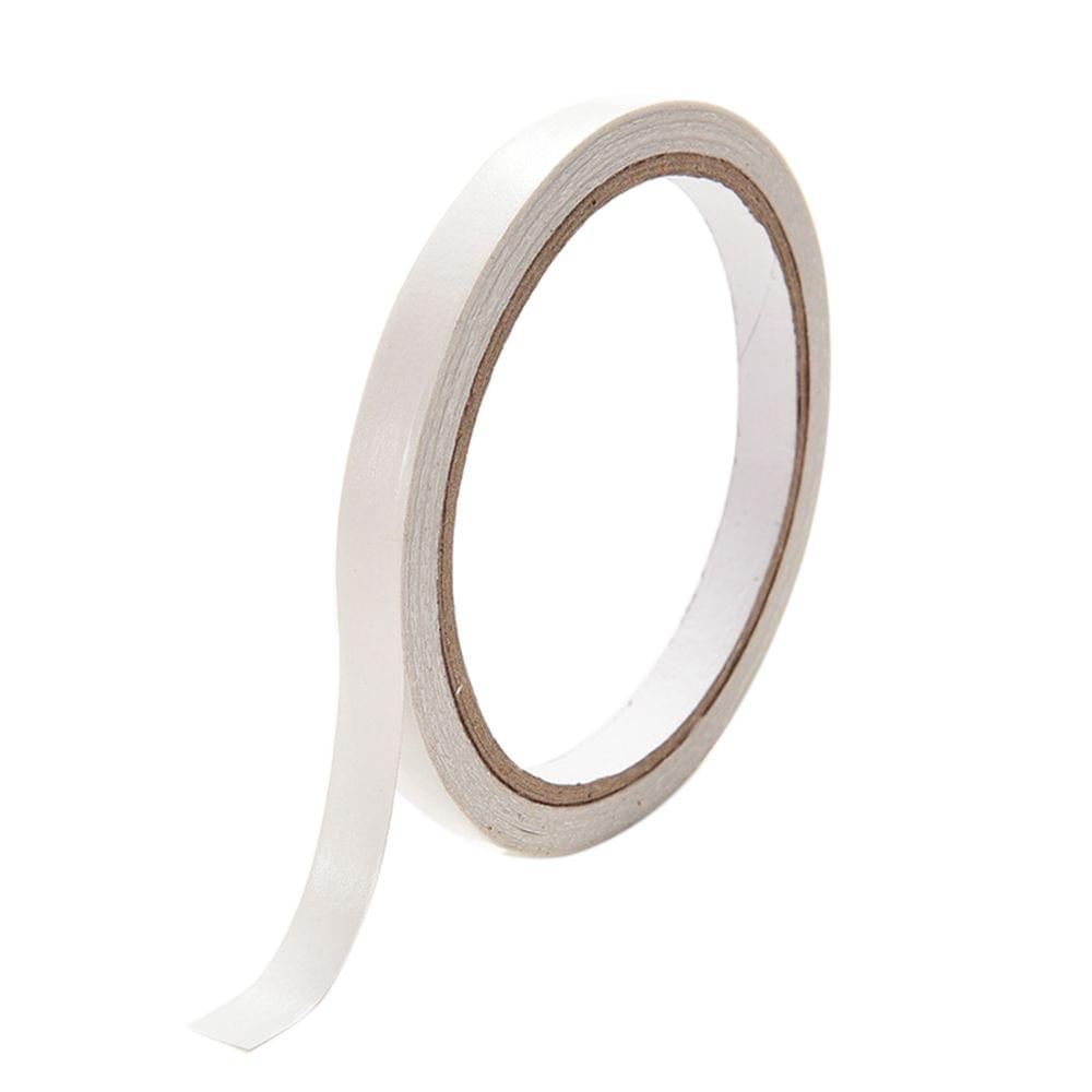 5PCS White 10mm Double Sided Tape Package Double-faced - 10mm 5pcs