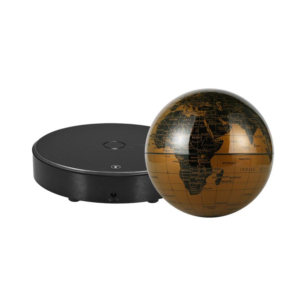 Magnetic Levitating World Map Globe with LED Light Base - EU Plug