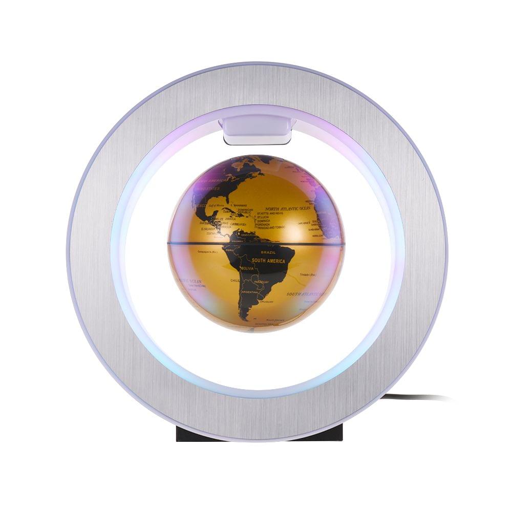 4 Inch Magnetic Levitation Floating Earth Globe World Map - EU Plug