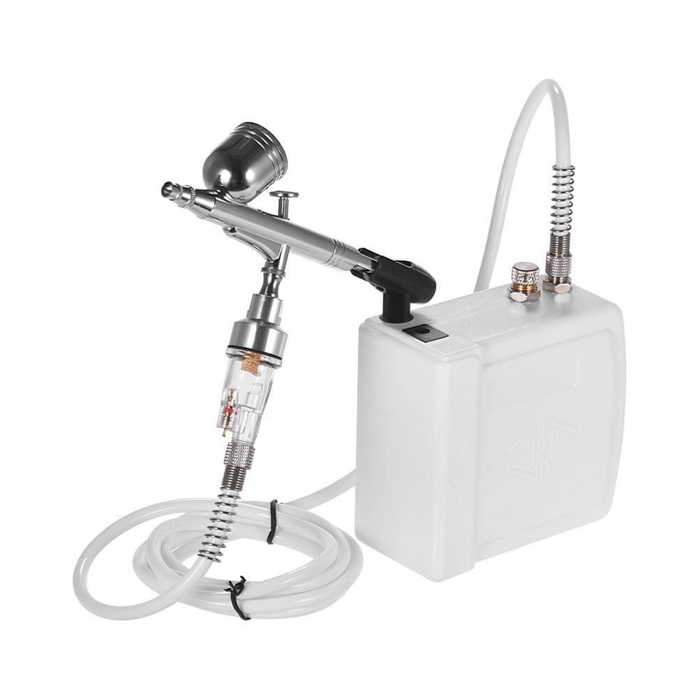 Airbrush Set Multi-Purpose Basic Airbrushing System Kit with - US Plug