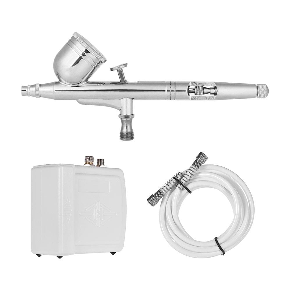 Airbrush Set Multi-Purpose Basic Airbrushing System Kit with - US Plug