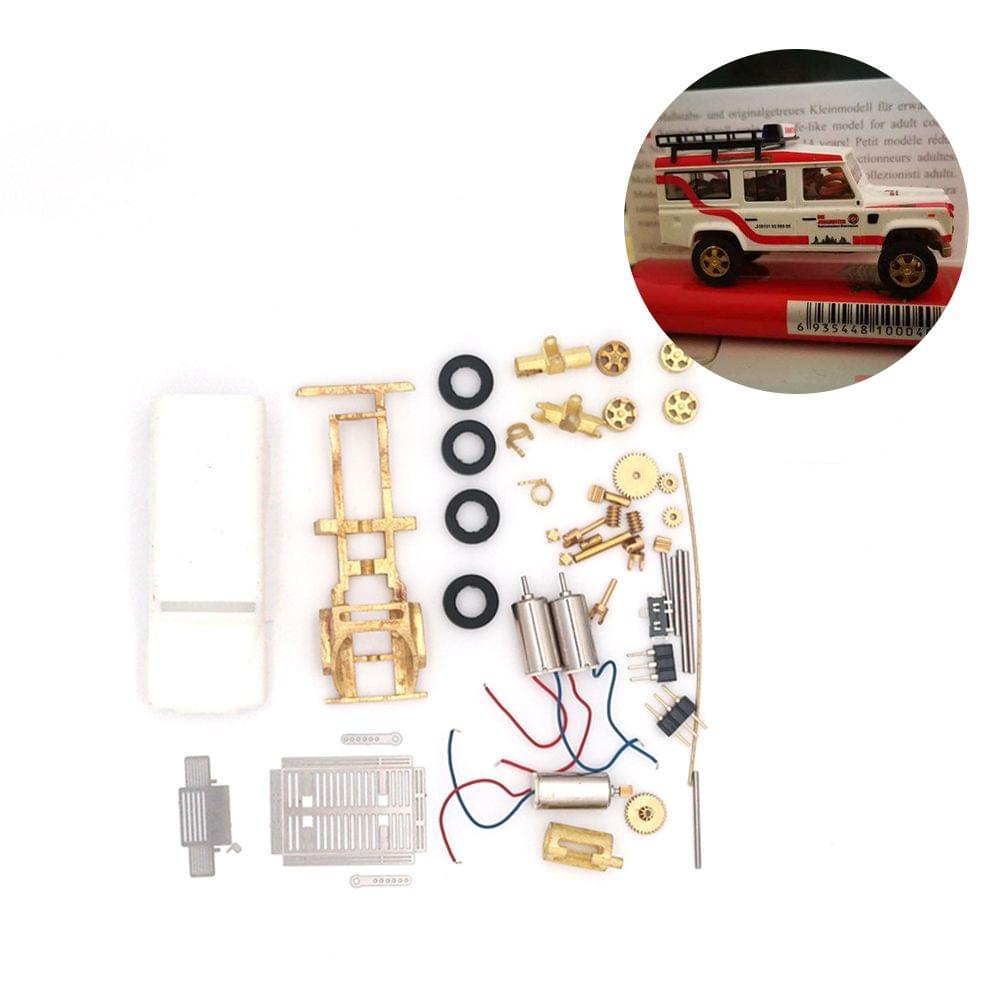 DS87A010P Das 87 Jeep Car Model DIY Kit Electronic Toy Car