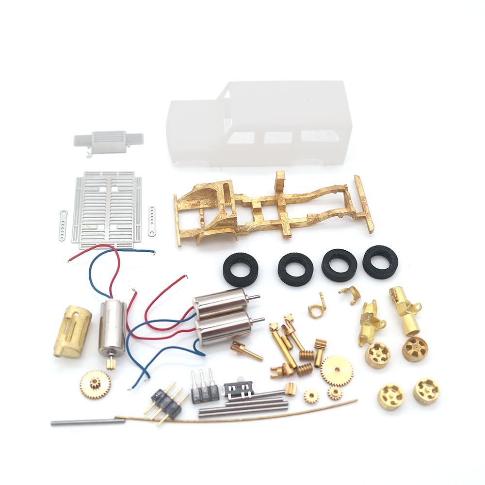 DS87A010P Das 87 Jeep Car Model DIY Kit Electronic Toy Car