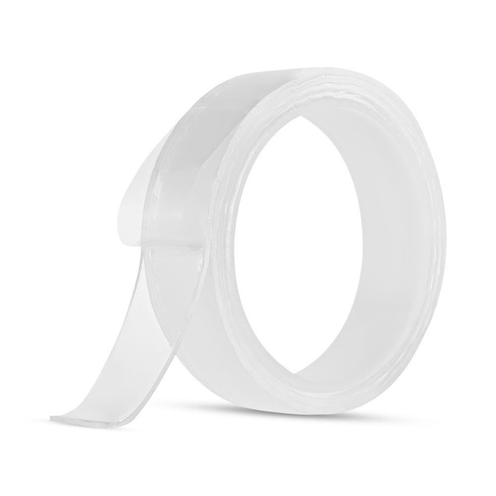 1m/3.3ft Washable Traceless Double-sided Adhesive Tape - 25mm x 1 Meter