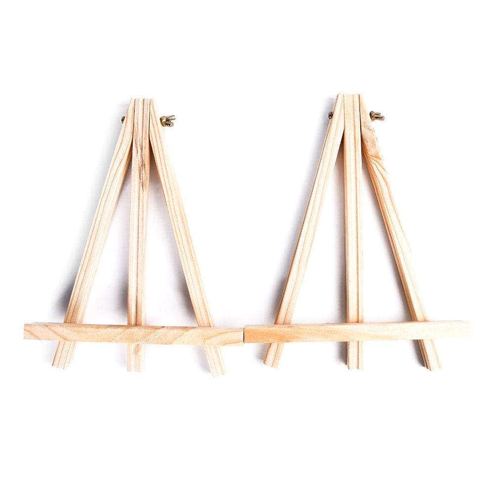 2 PCS Mini Artist Wooden Easel  Wood Wedding Table Card