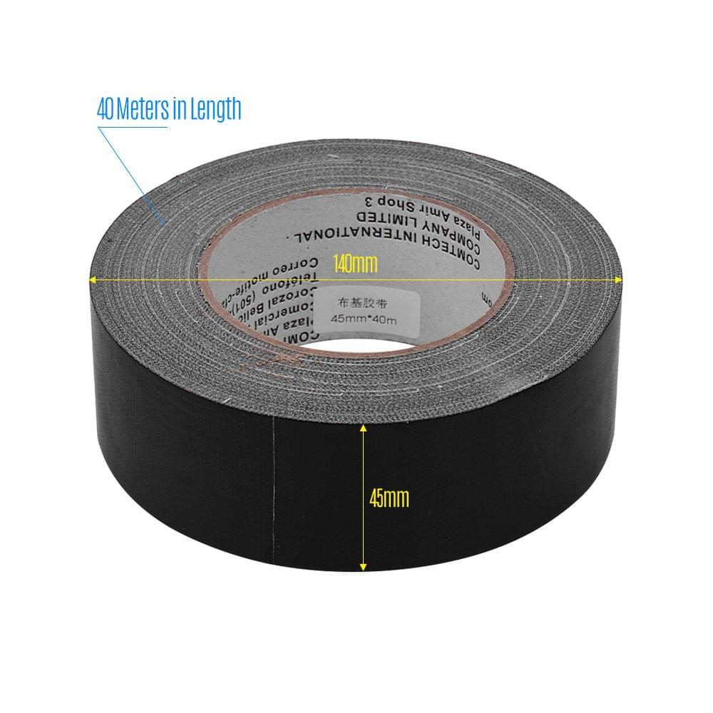 Duct Tape Waterproof Cloth Tape Strong Adhesion Anti-Dust - 45mm x 40m