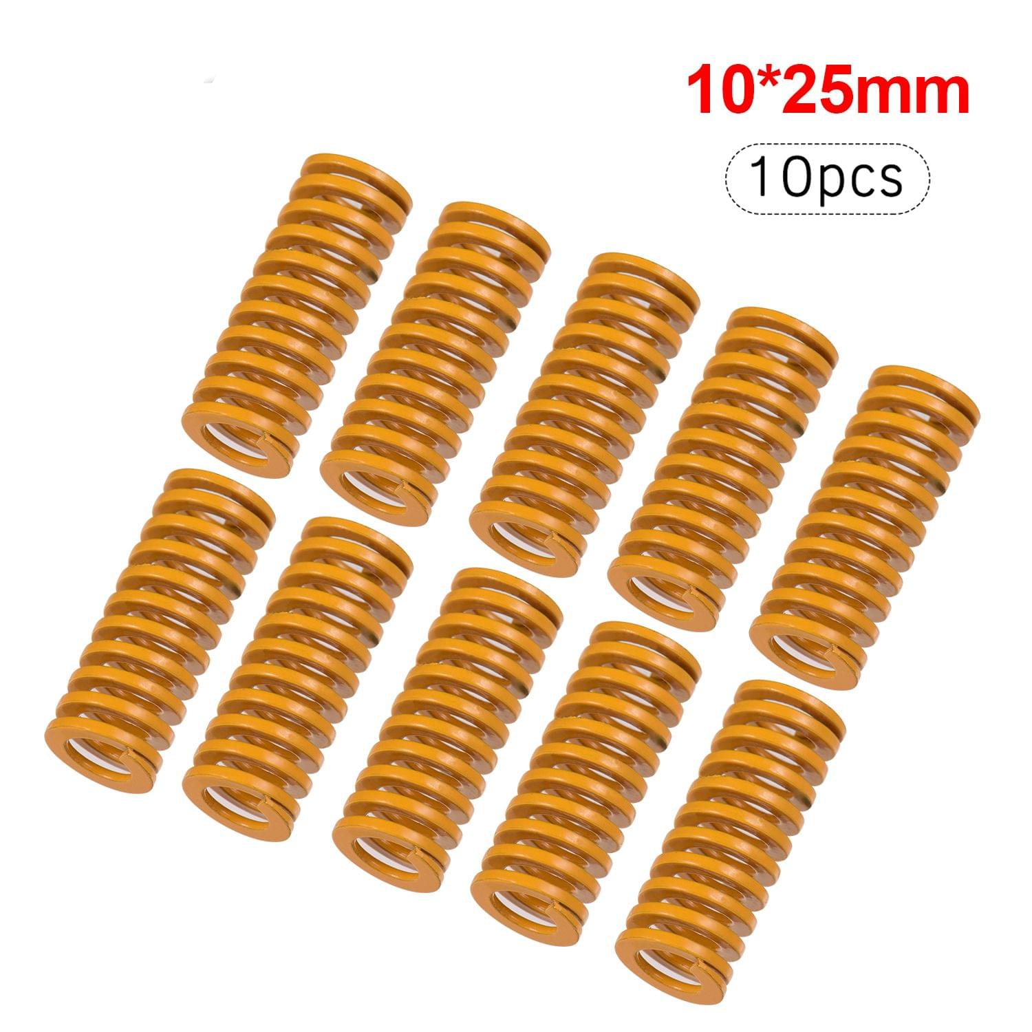 Aibecy Yellow Mould Springs Heated Bed Compression Die - 10 x 25mm