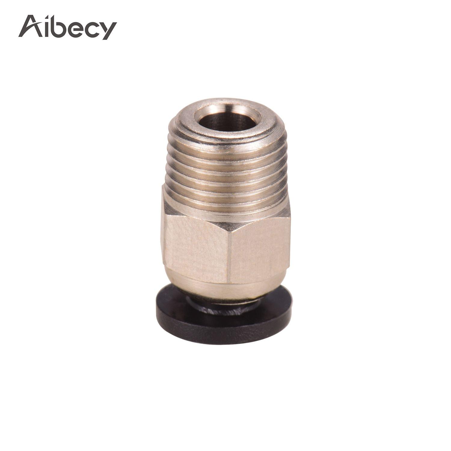 Aibecy PC4-M10 Male Straight Pneumatic Tube Push Fitting