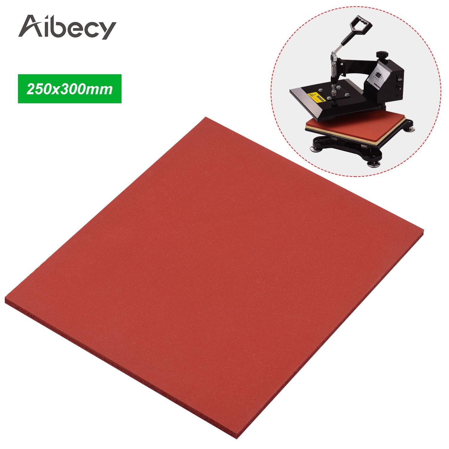 Aibecy 250*300*8mm Heat Pressing Mat Silicone Pad High - 250x300x8mm