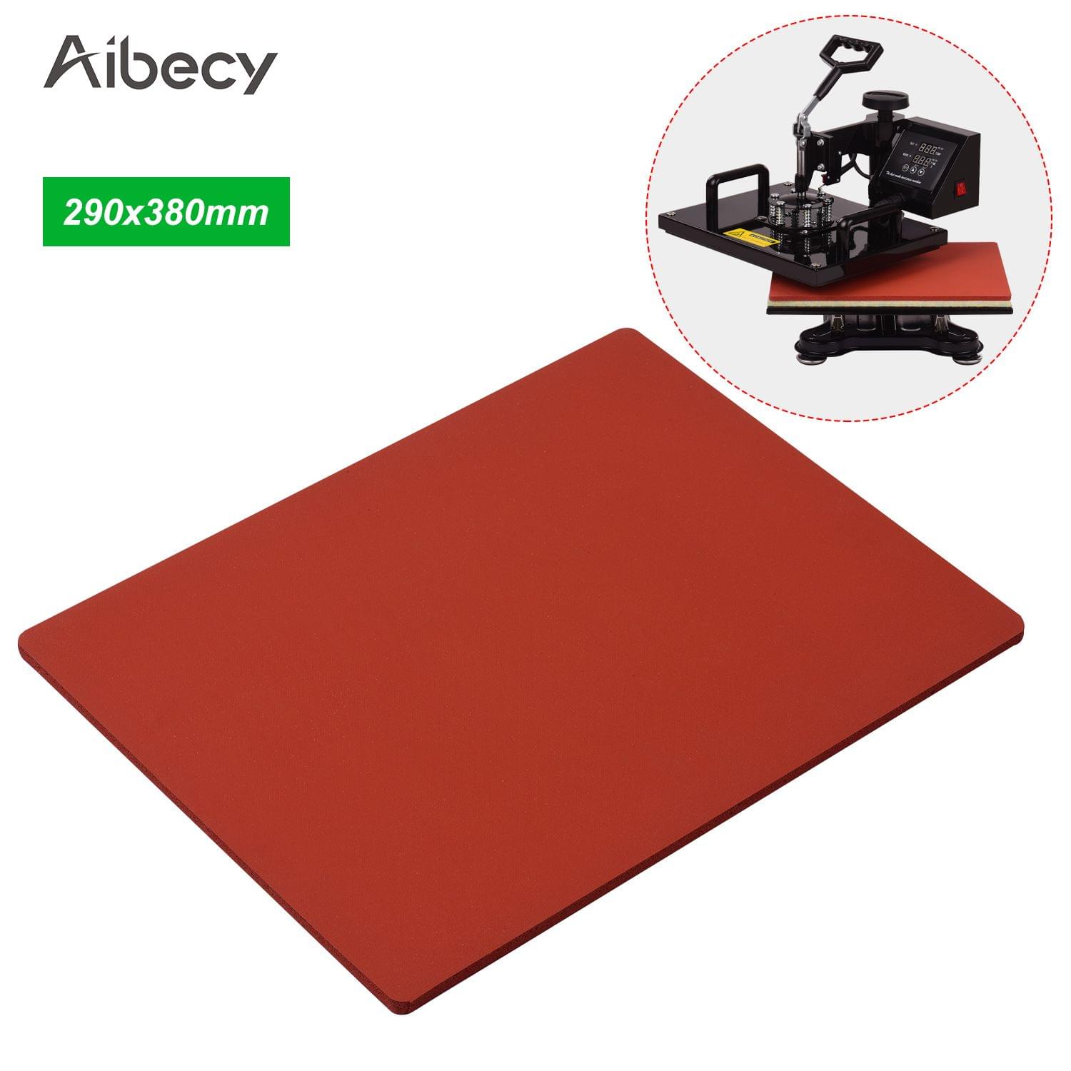 Aibecy 290*380*8mm Heat Pressing Mat Silicone Pad High - 290x380x8mm