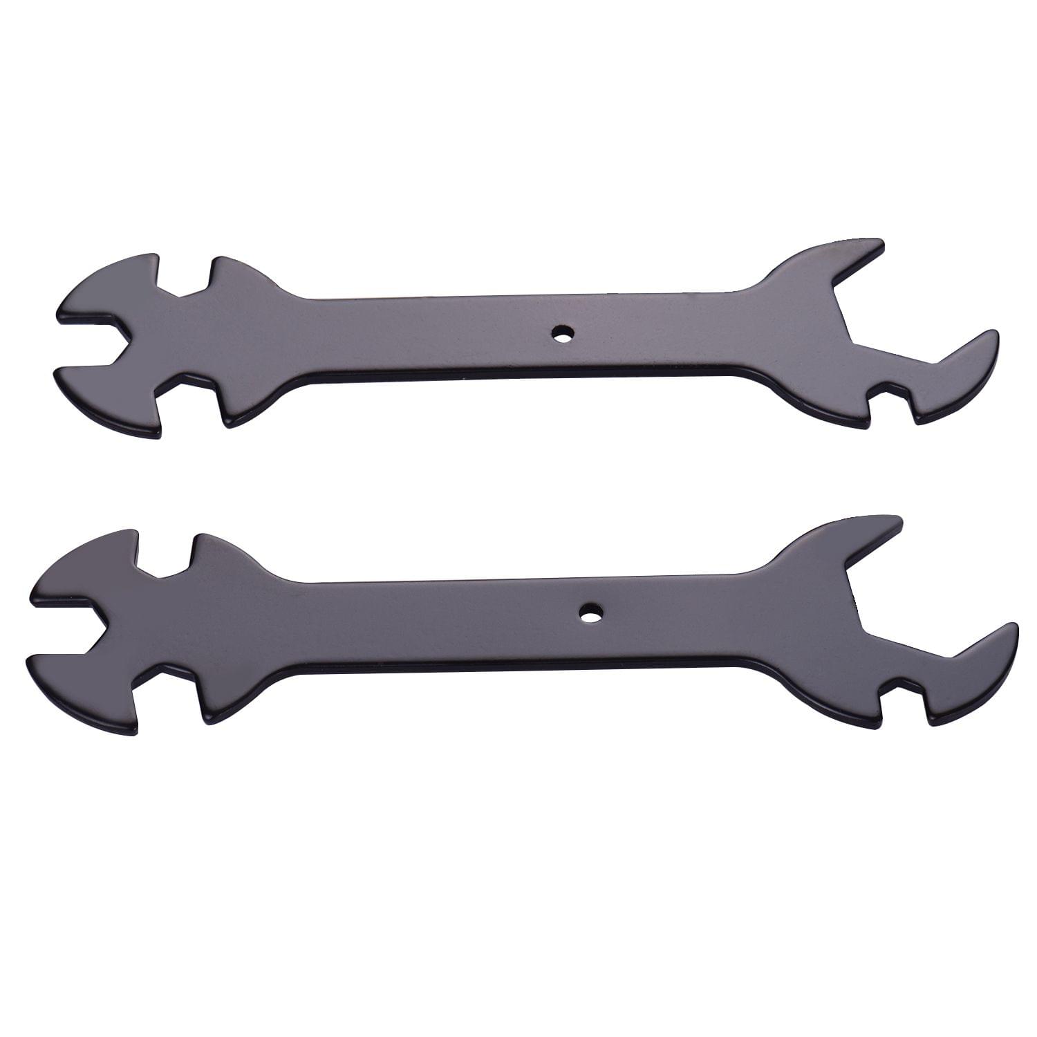 Aibecy 2pcs 5 in 1 Wrench Multifunction Flat Spanner