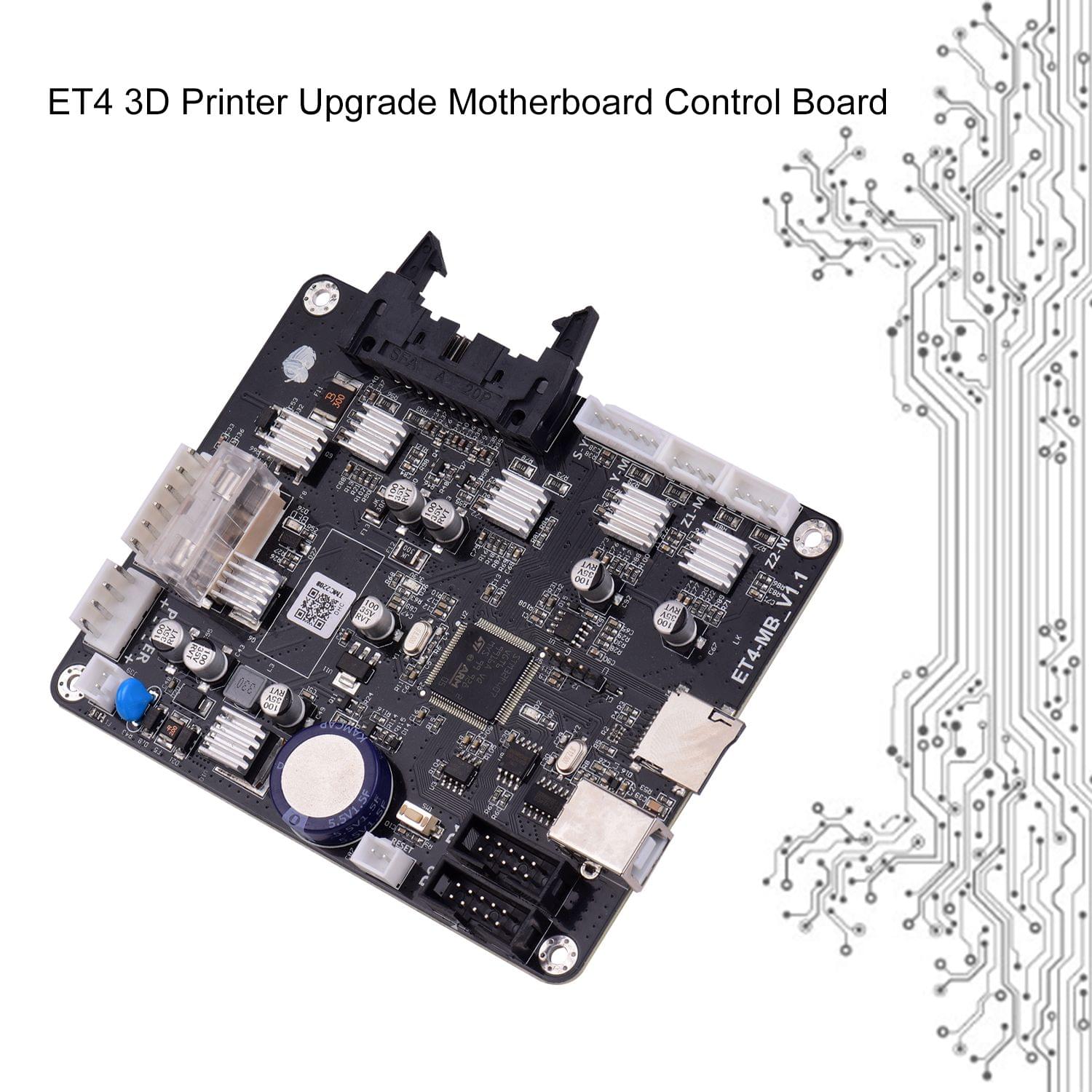 ET4 3D Printer Upgrade Motherboard Control Board Ultra Quiet