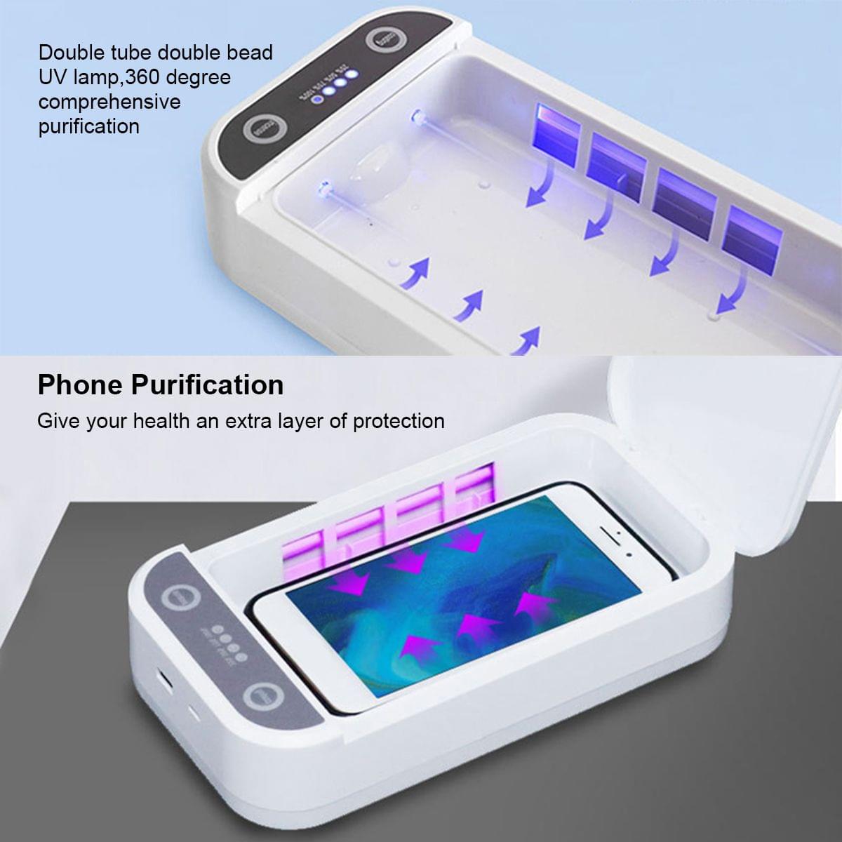 Multi-Functional Cleaning Box UV Light Smartphone