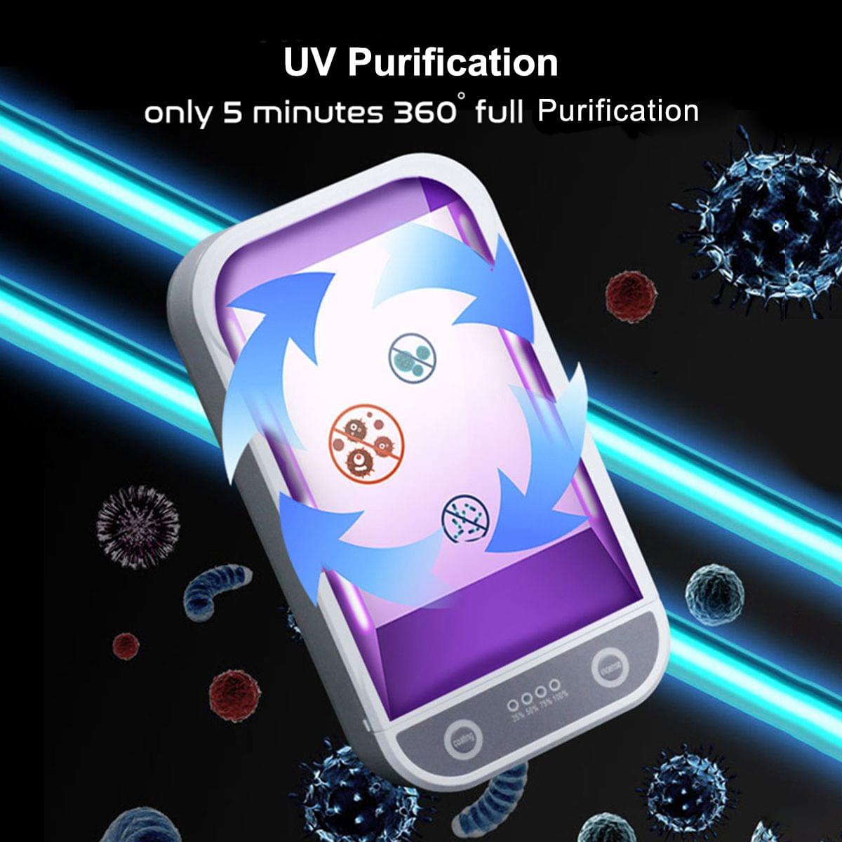 Multi-Functional Cleaning Box UV Light Smartphone