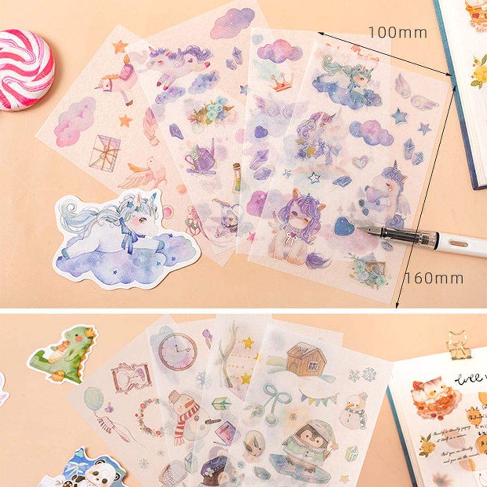 Cute Pet Stickers Self-Adhesive Decoration Sticker 4 - Fortune Cat A