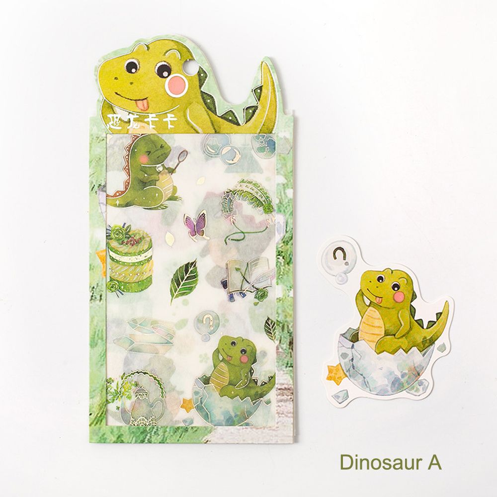 Cute Pet Stickers Self-Adhesive Decoration Sticker 4 - Dinosaur A