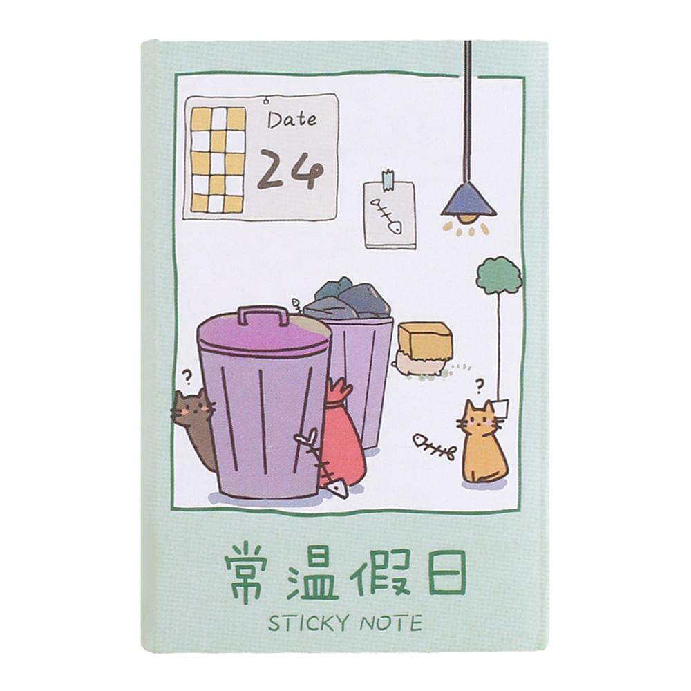 260 Sheets Multi-Fold Sticky Notes Lovely Cartoon Memo Note - Type A