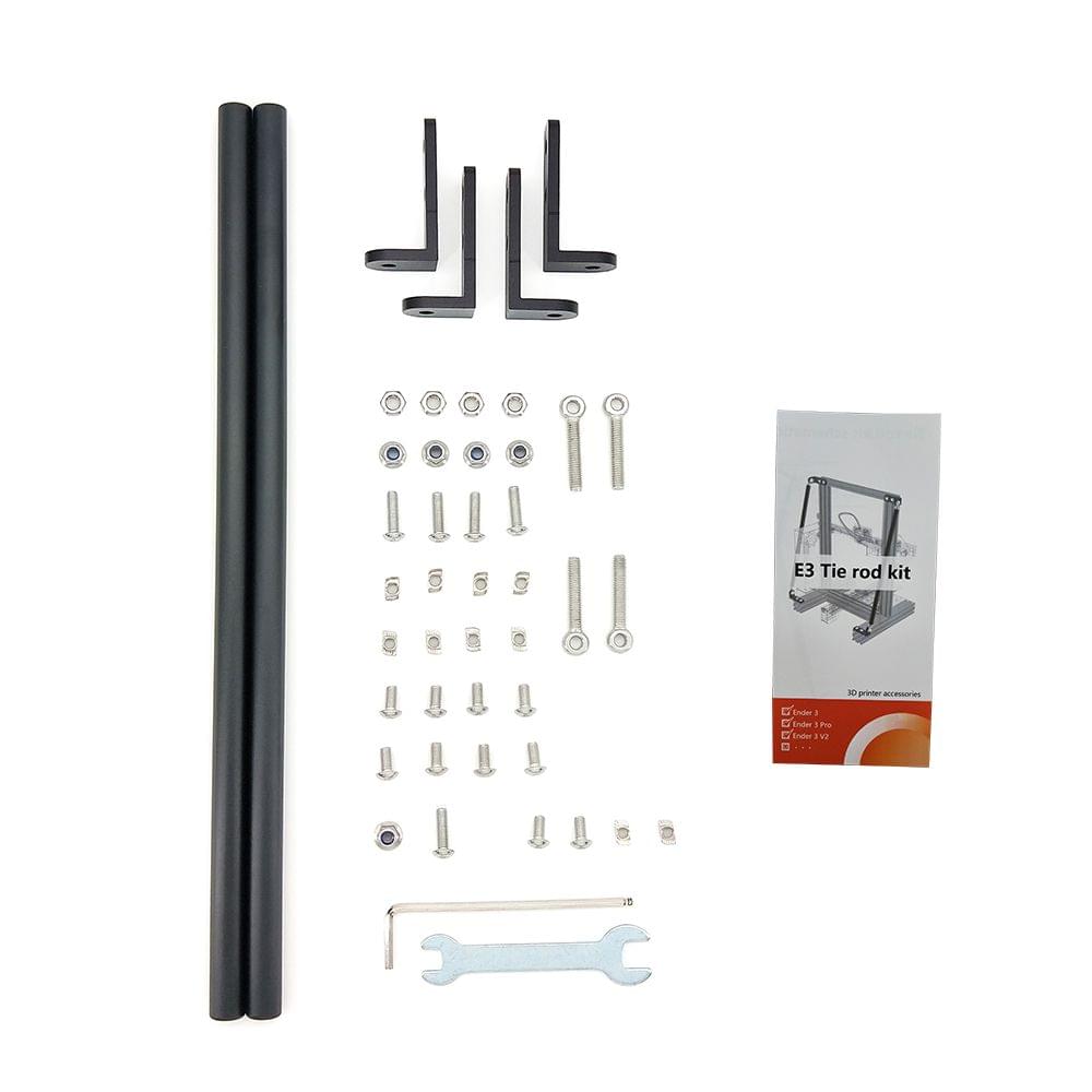 3D Printer Parts Supporting Pull Rod Kit Aluminum Alloy Tie