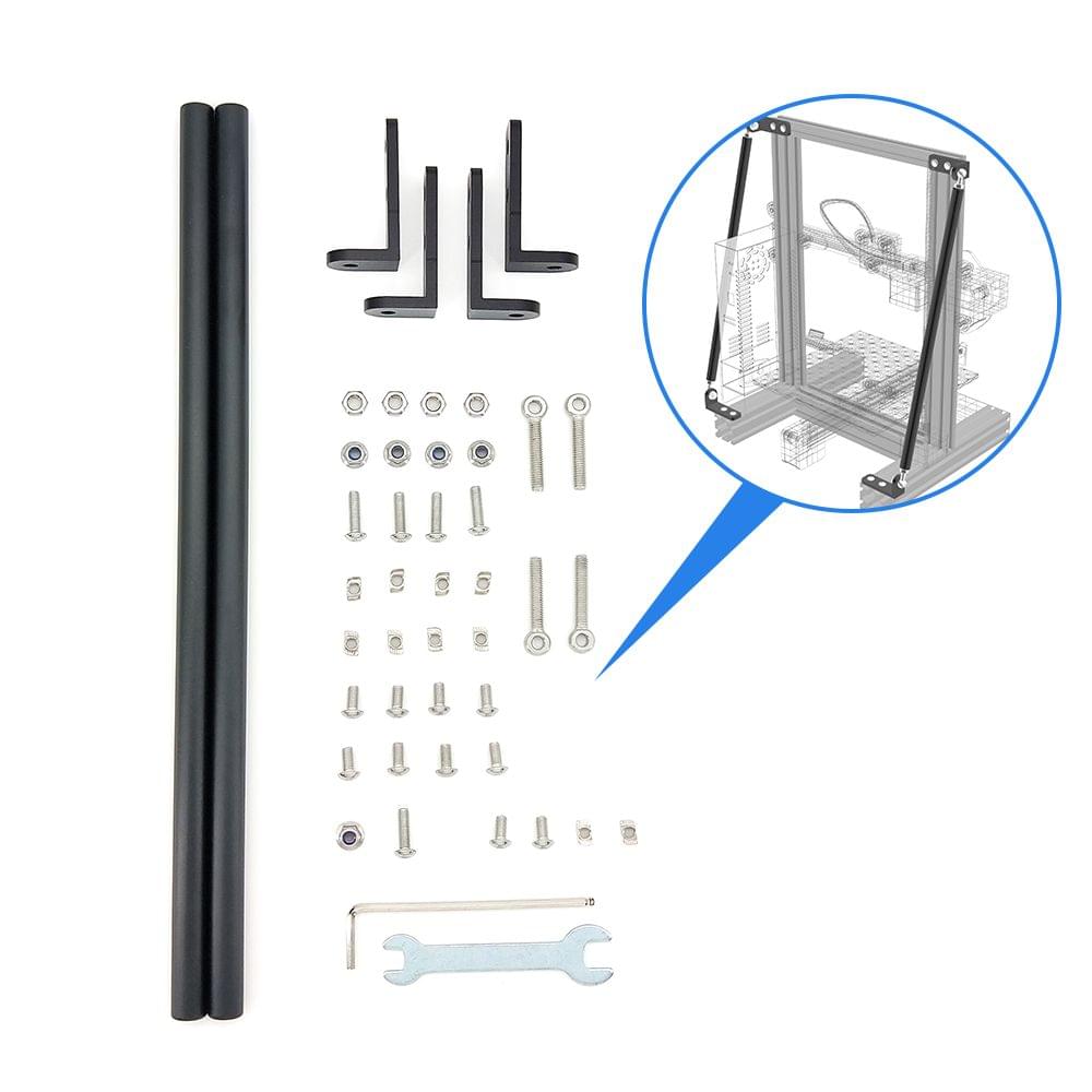 3D Printer Parts Supporting Pull Rod Kit Aluminum Alloy Tie