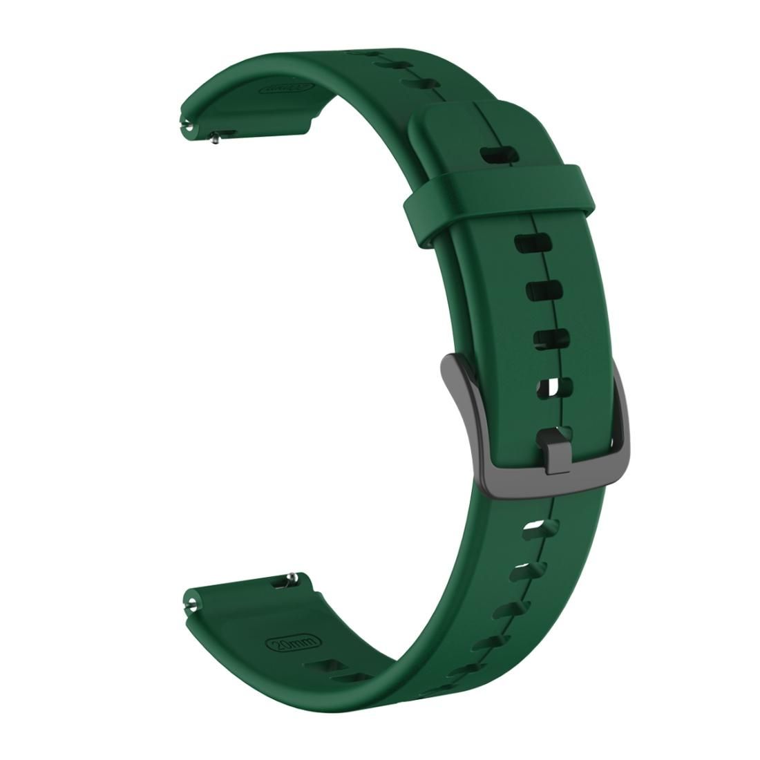 For Huawei TalkBand B6 Silicone Replacement Strap Watchband (Army Green)