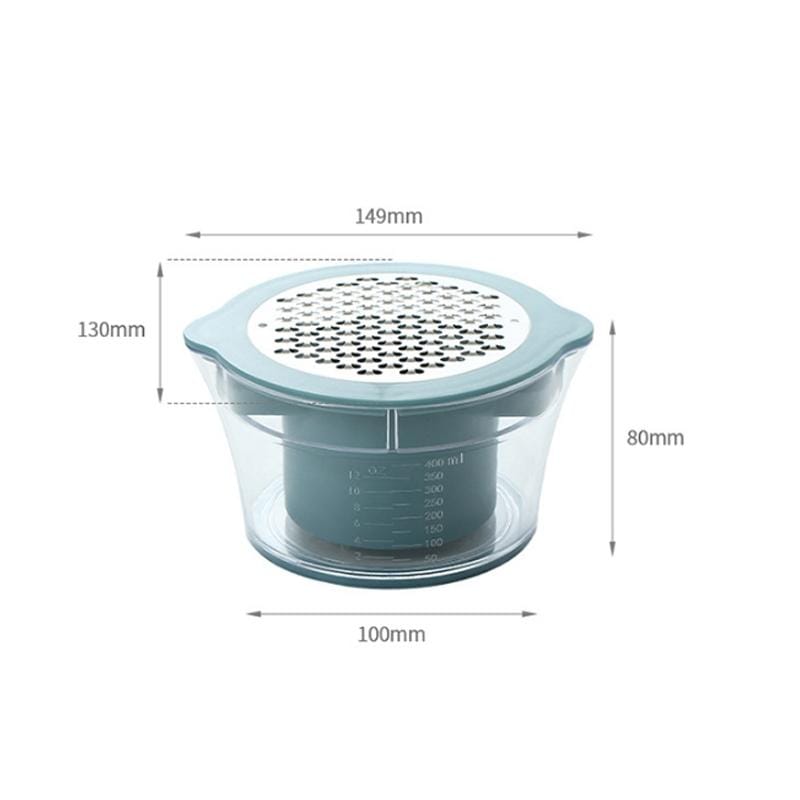 Household Multifunctional Corn Grain Peeler Mud Grinder (Blue)