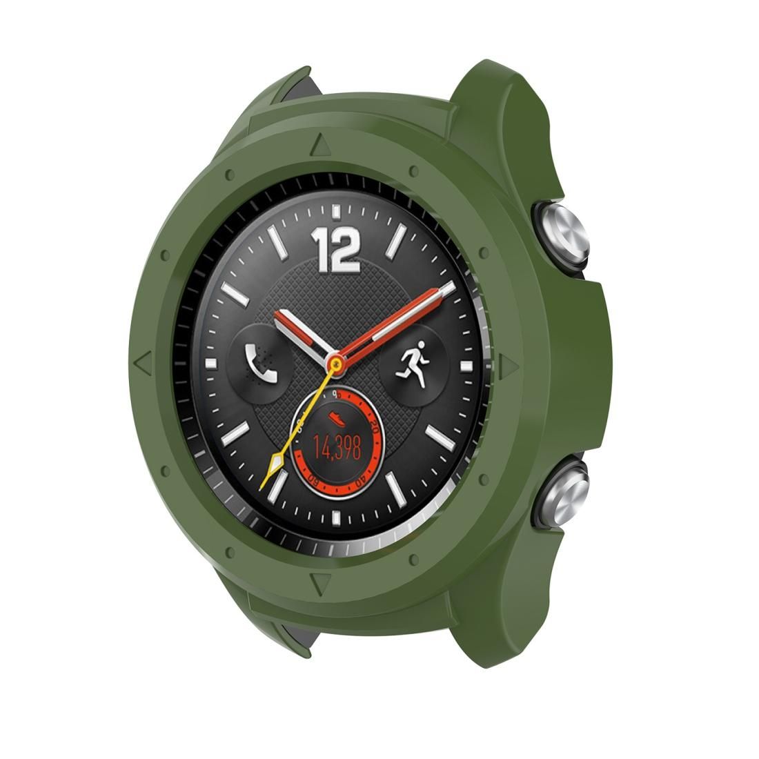 For Huawei Watch 2 PC Protective Case (Army Green)