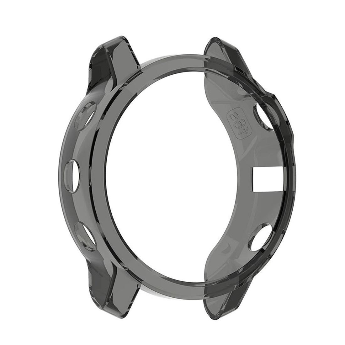 For Garmin Fenix 6s TPU Half Coverage Smart Watch Protevtice Case (Black)