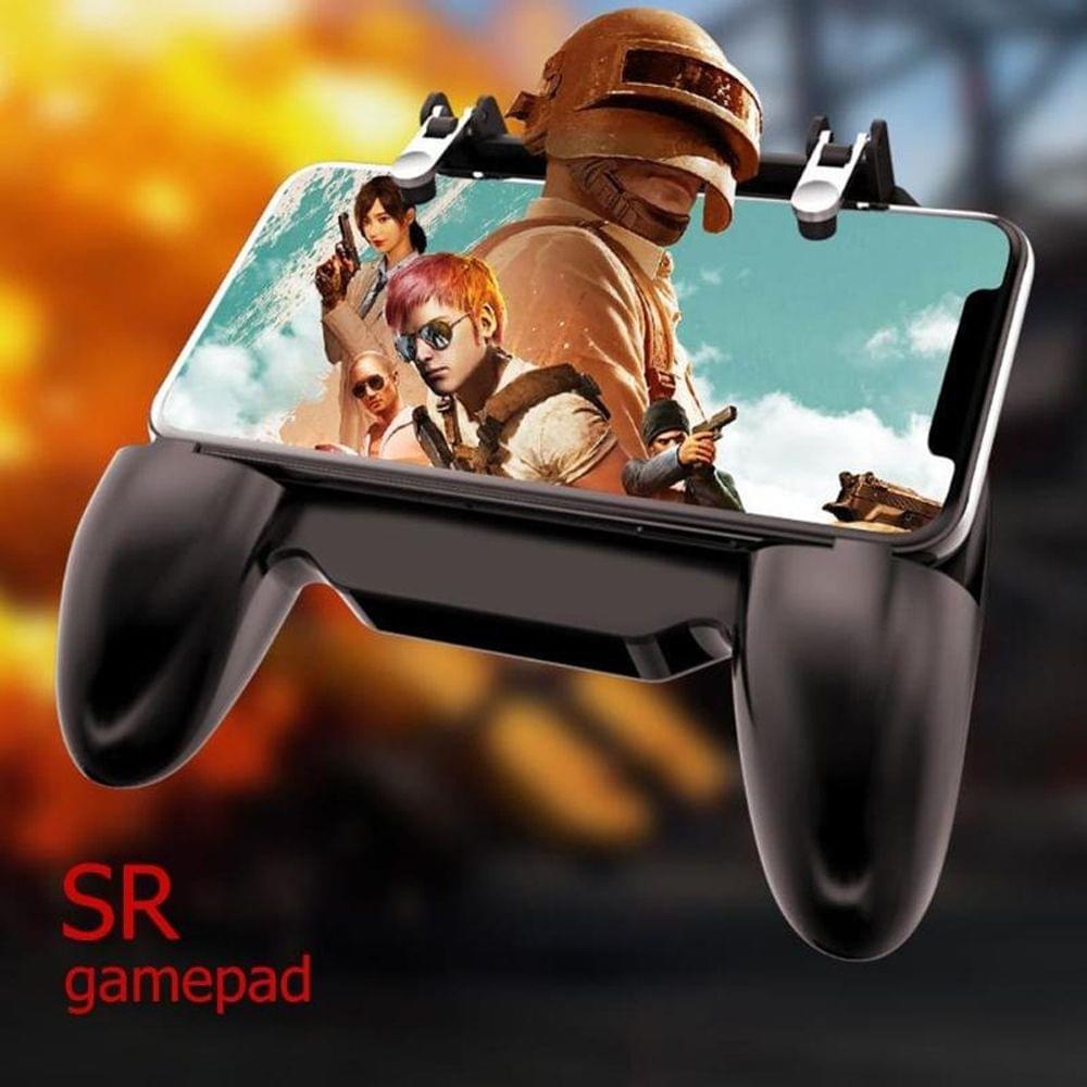 3 in 1 Mobile Gaming GamePad with Cooler Cooling Fan with - 2