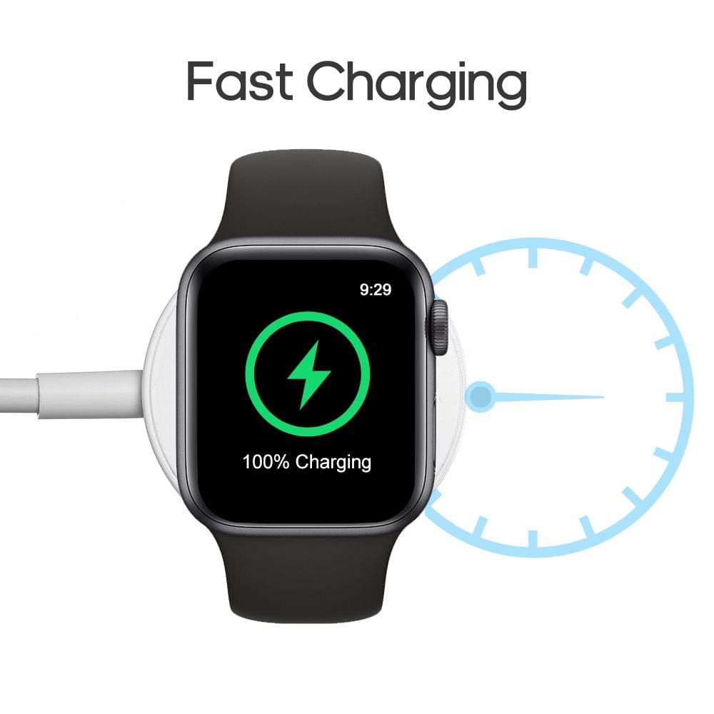 2-in-1 Charging Cable for  I- watch and I-phone Charginng