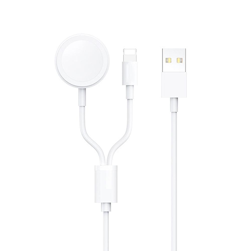 2-in-1 Charging Cable for  I- watch and I-phone Charginng