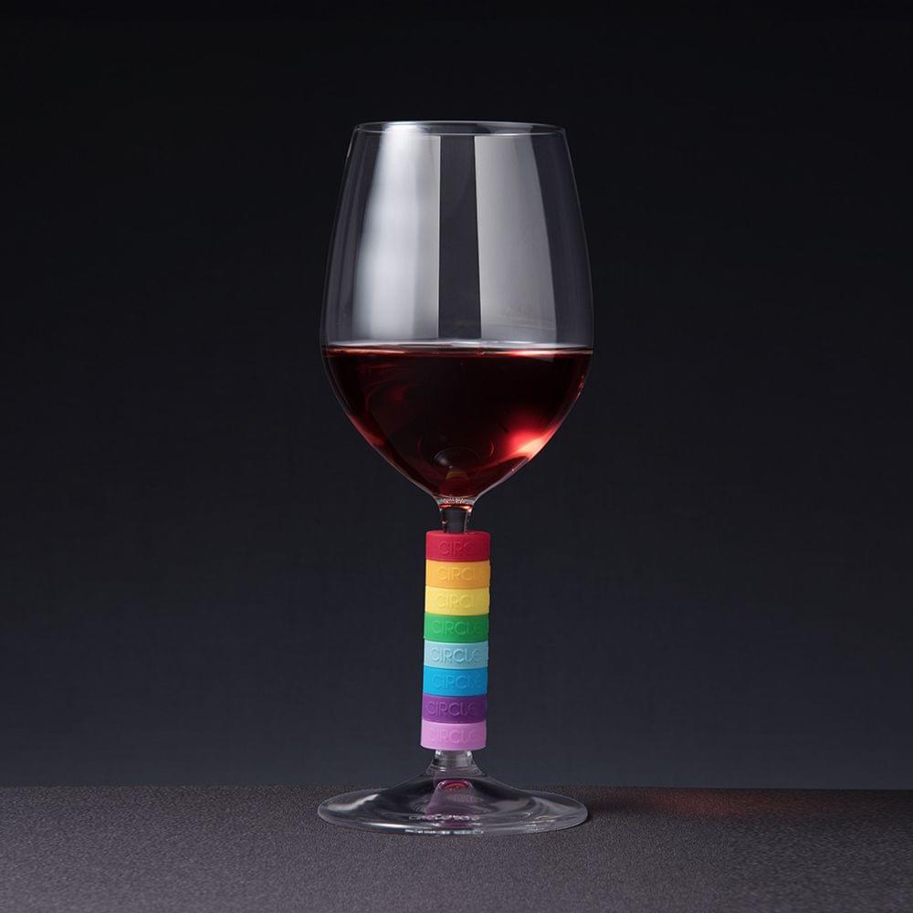 8Pcs/Lot Xiaomi Circle Joy Wine Glass Identification Ring - 8 Pcs