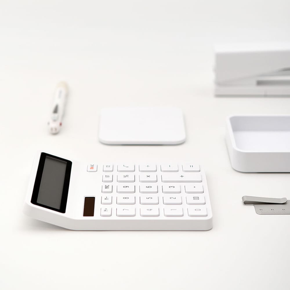 Xiaomi Youpin KACO LEMO Desktop Calculator Photoelectric