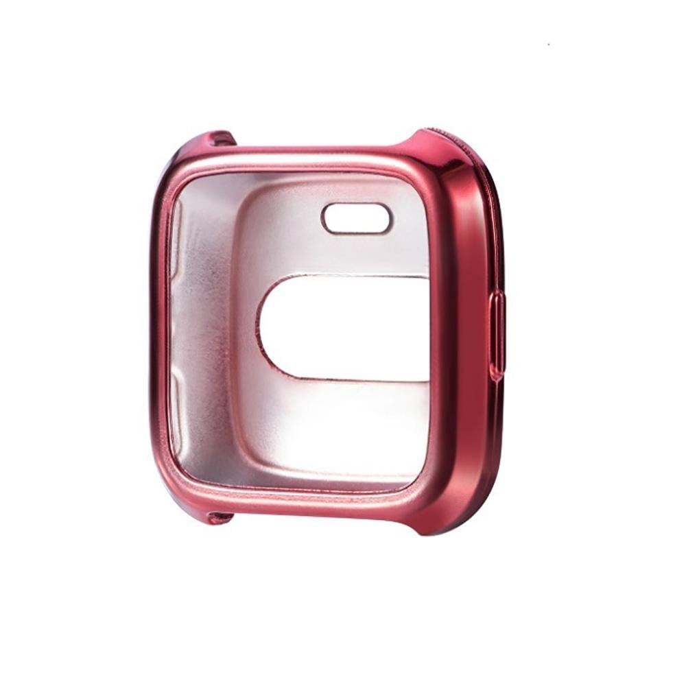 Smart Watch Soft TPU Protective Case for Fitbit Versa (Rose Red)