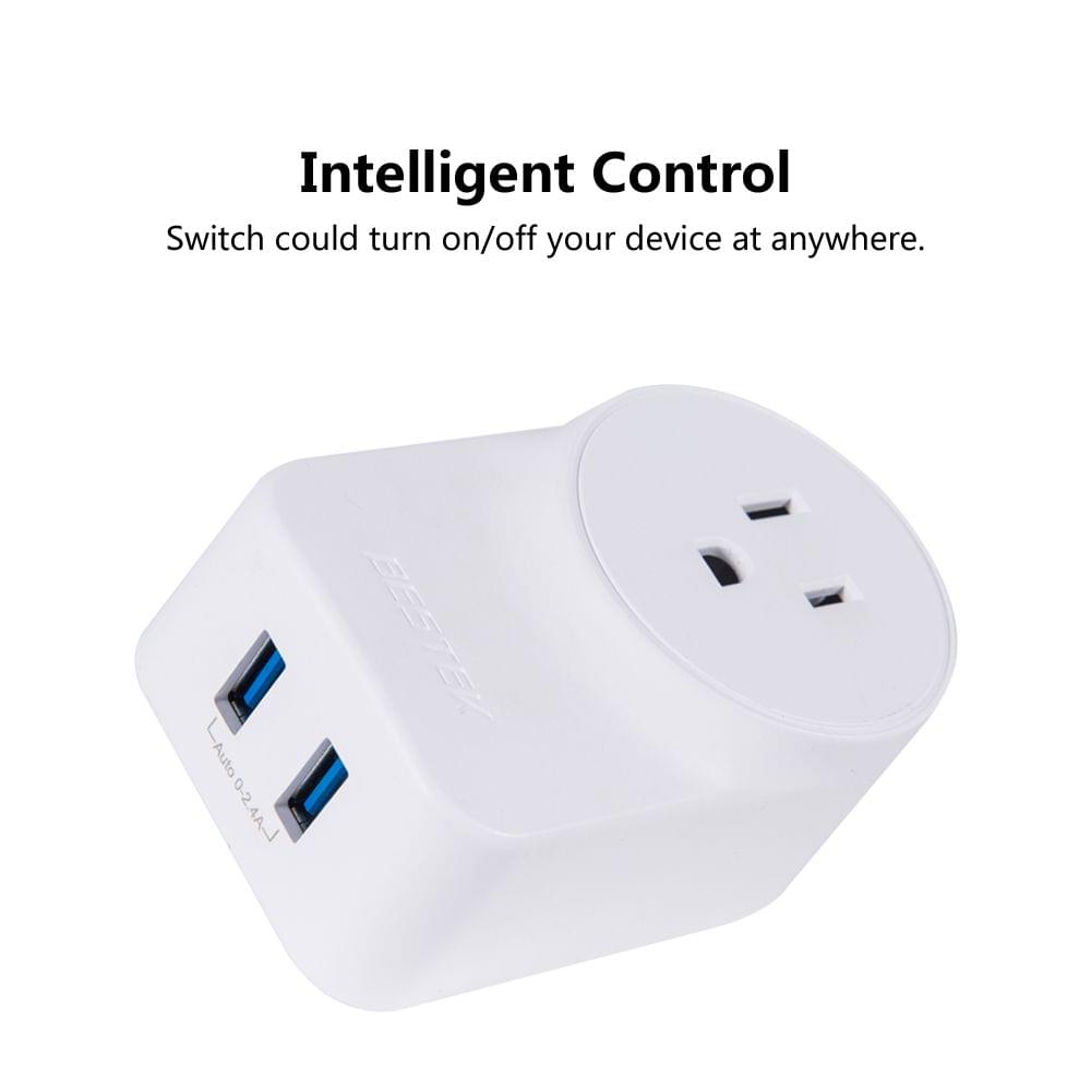 BESTEK MRJ1011 Wifi Smart Plug Compatible with Alexa &