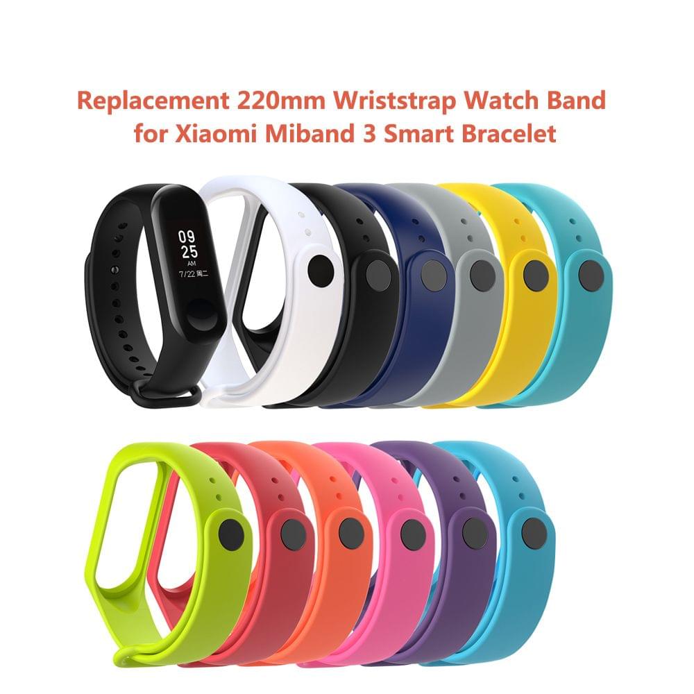 Replacement 220mm Wriststrap Watch Band for Xiaomi Miband 3